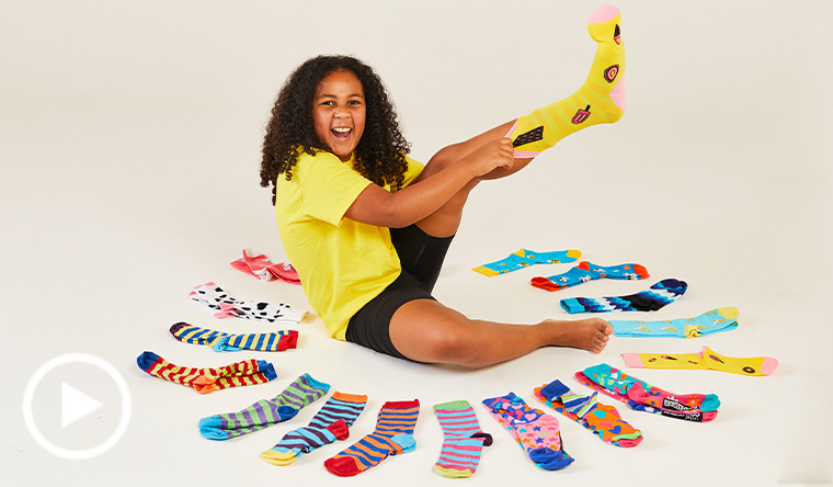 Most Socks Worn on One Foot—An Obscure Fashion Statement