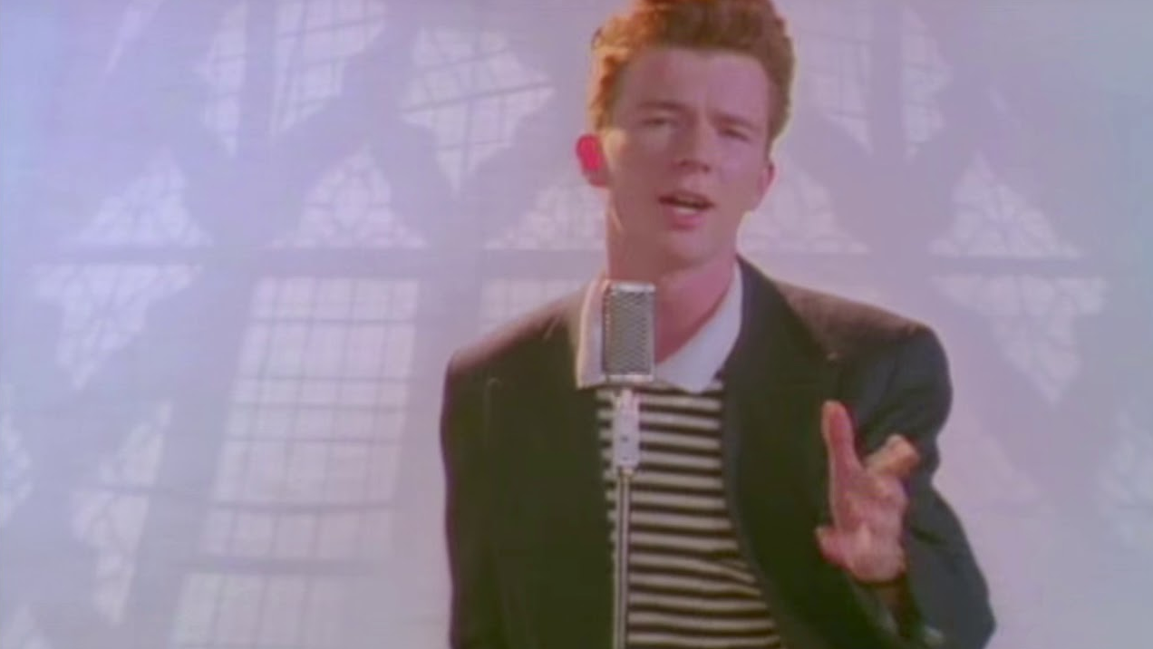 Rickrolling was perhaps one of the most intelligent tricks of the internet
